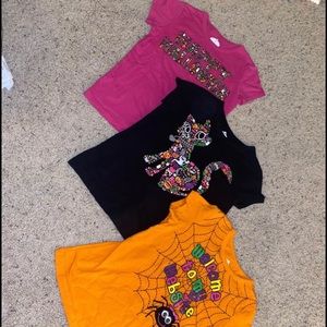 Girls tops 3 size 8/medium these are in great condition! So cute for Fall.